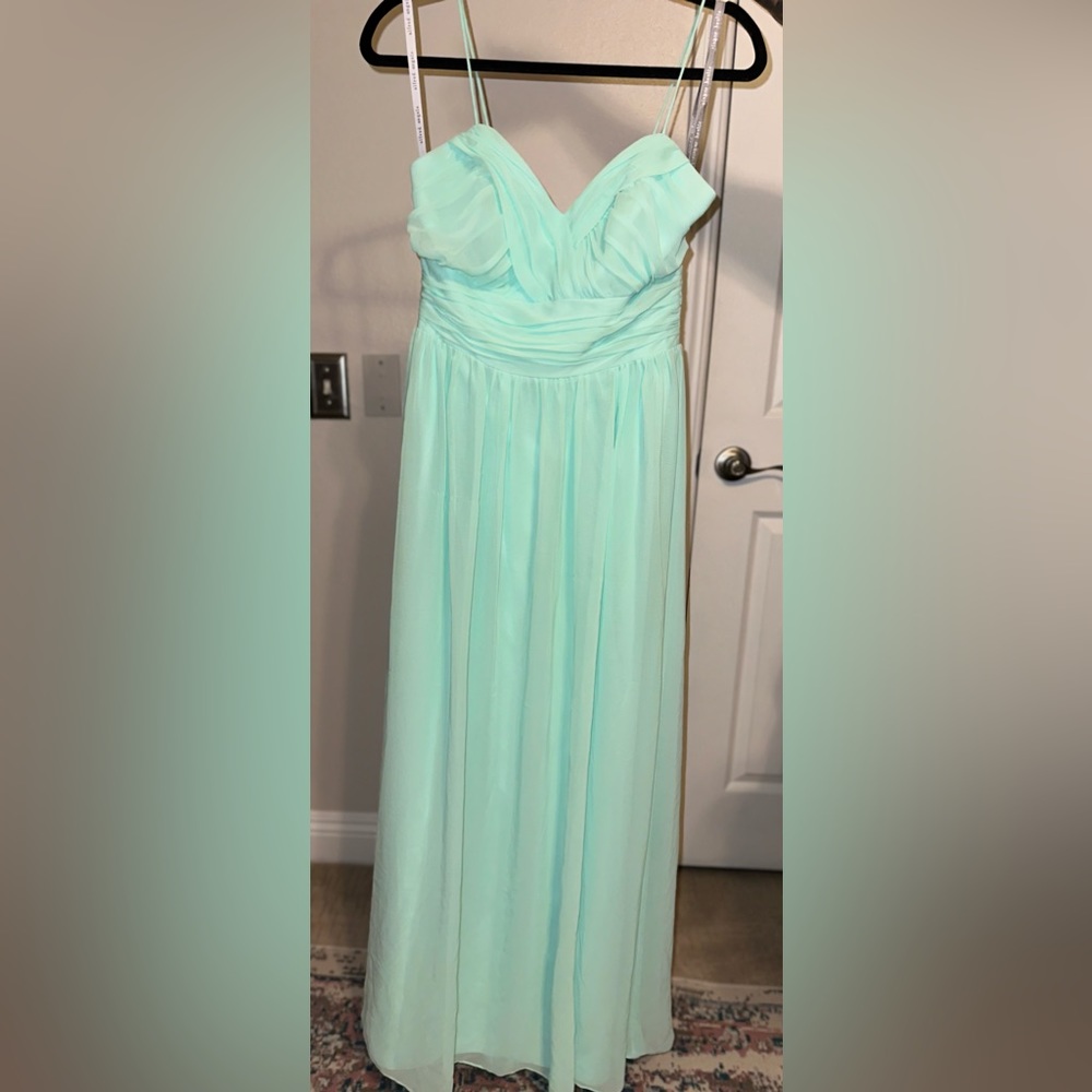 Teal formal dress
